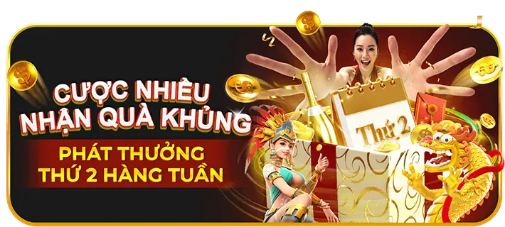 Thưởng nạp tiền lần đầu cho Nổ Hũ